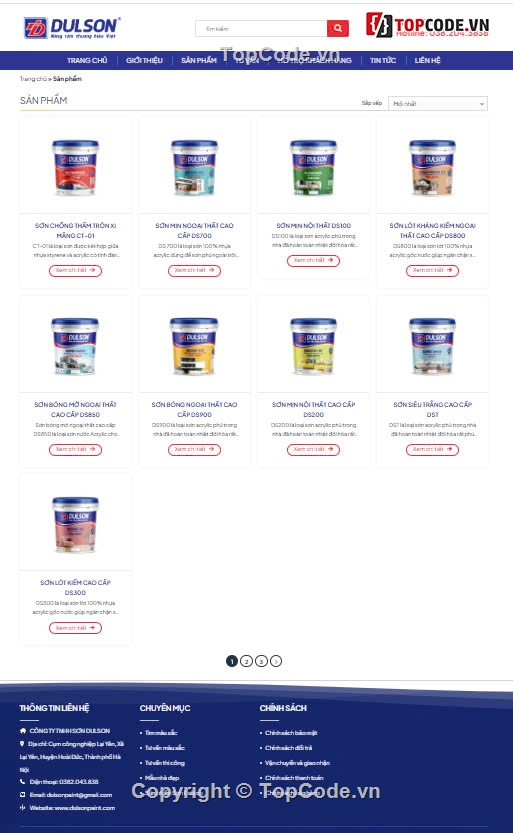 sharecode website bán sơn nước,share code thi công sơn nước,code bán sơn vật liệu xây dựng,sơn nước,sharecode bán sơn nước,Sharecode Website Bán Sơn Nước Giá Rẻ